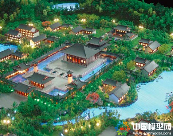 古建筑模型，古建沙盤模型