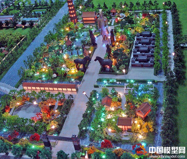 古建筑模型，古建沙盤模型