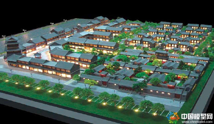 古建筑模型，古建沙盤模型