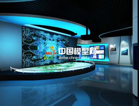 電子沙盤廣泛應(yīng)用與多類別的科技展示廳，效果突出