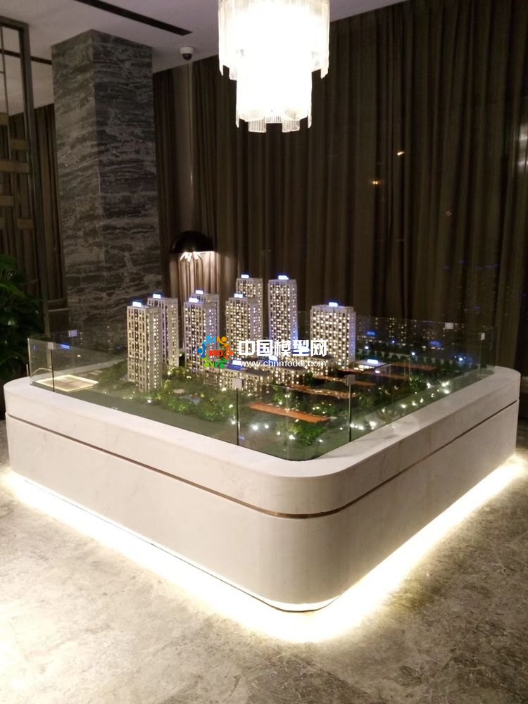 高檔樓盤模型底座，售樓部沙盤展臺(tái)（收藏）