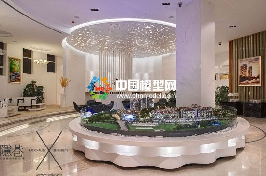 高檔樓盤模型底座，售樓部沙盤展臺(tái)（收藏）