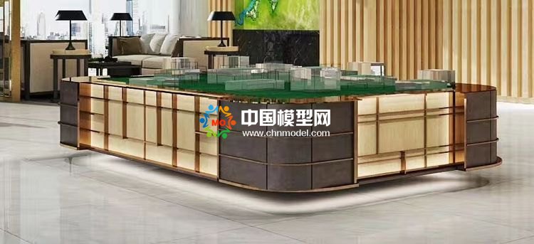 高檔樓盤模型底座，售樓部沙盤展臺(tái)（收藏）
