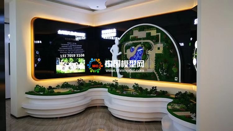 高檔樓盤模型底座，售樓部沙盤展臺(tái)（收藏）