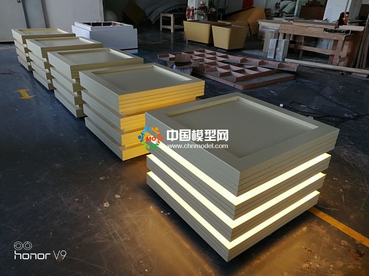 高檔樓盤模型底座，售樓部沙盤展臺(tái)（收藏）