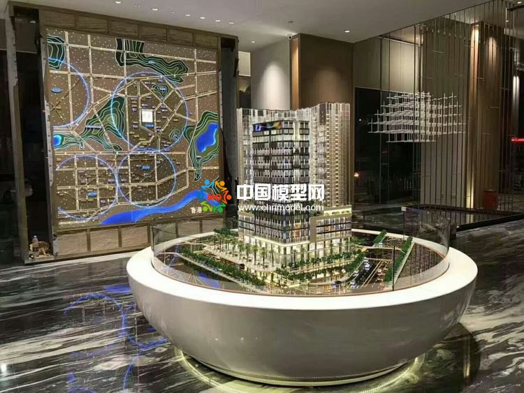 高檔樓盤模型底座，售樓部沙盤展臺(tái)（收藏）