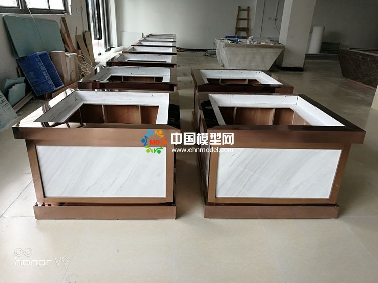 高檔樓盤模型底座，售樓部沙盤展臺(tái)（收藏）