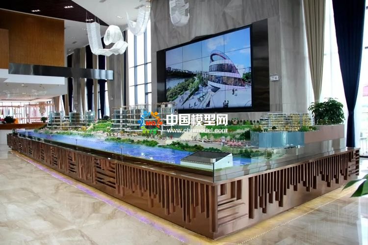 高檔樓盤模型底座，售樓部沙盤展臺(tái)（收藏）