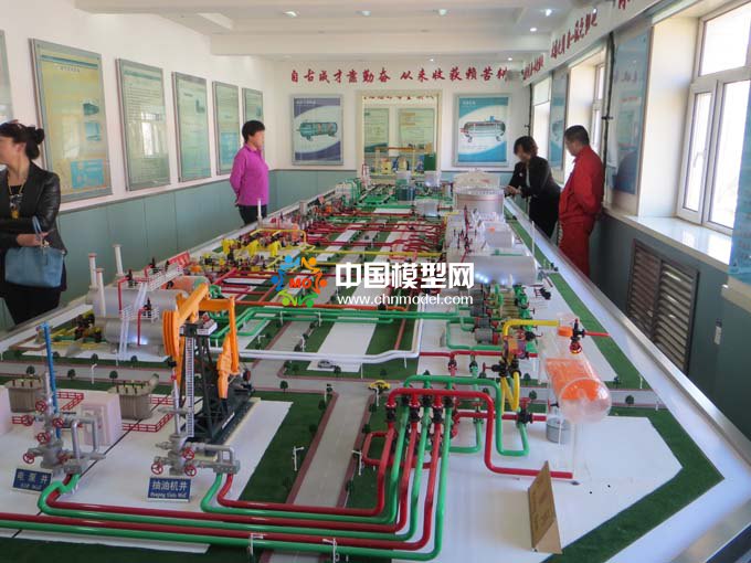 石油工程模型，油氣儲運系列教學實訓展覽模型