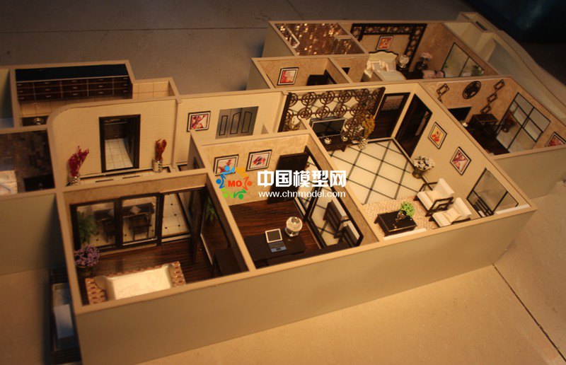 樓盤戶型模型，售樓部戶型沙盤