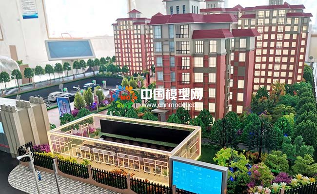 智慧社區(qū)沙盤模型，智能社區(qū)沙盤模型