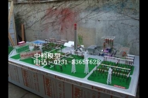 瀏陽中科發(fā)電、輸變電、供用電綜合展示模型