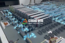 智能汽車生產(chǎn)線沙盤模型，智慧物流沙盤模型