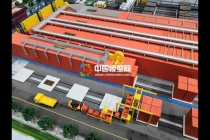 窯廠沙盤模型，磚廠沙盤模型