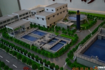 常熟污水處理廠沙盤(pán)模型?，寶群電子展示模型