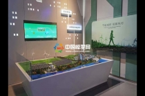 風(fēng)能供電，太陽能供電供熱沙盤模型