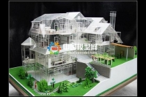 建筑模型工藝復雜，根據(jù)不同用途選定方案