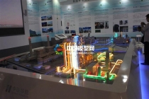 華能電廠沙盤模型，火電廠模型，發(fā)電廠沙盤