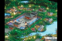 古建筑模型，古建沙盤(pán)模型