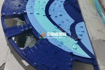 江海號盾構(gòu)機(jī)刀盤模型