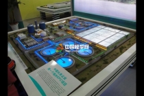 中國水務海外EPC項目沙盤模型，水處理沙盤模型