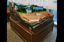 爆破應(yīng)用場(chǎng)景沙盤模型，民爆一體化解決方案